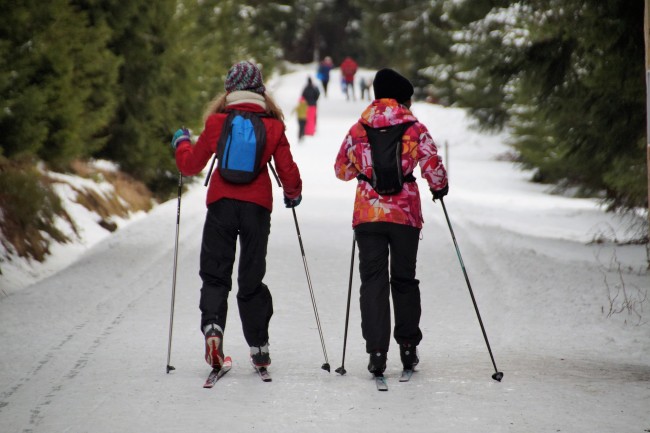 Ученики школы № 1000 приняли участие в 76-ом первенстве по лыжному туризму