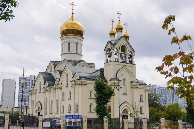 Фото: Церковь Андрея Рублева в Раменках Воскресная школа, православный храм, Рос